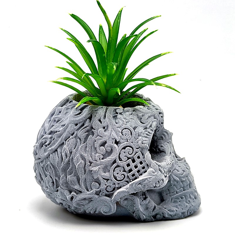 Florist Supply Vases - Premium exquisite Totenkopf-Vasen-Silikonform – vielseitiges DIY-Werkzeug