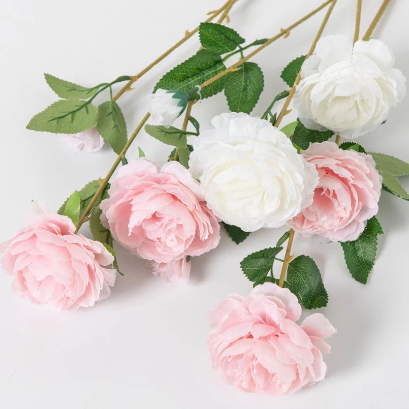 Florist Supply Bulk - 5/10 stücke Lange Stiel Künstliche Rose