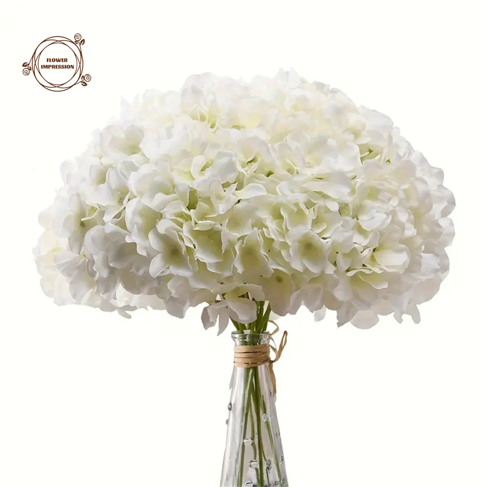 10PCS Künstliche Hortensien Bl – Florist Supply Bulk Bewertung und Preis