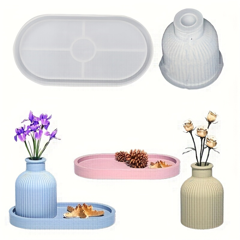 1/2 Stück Vasentablett Silikon – Florist Supply Vases Bewertung und Preis