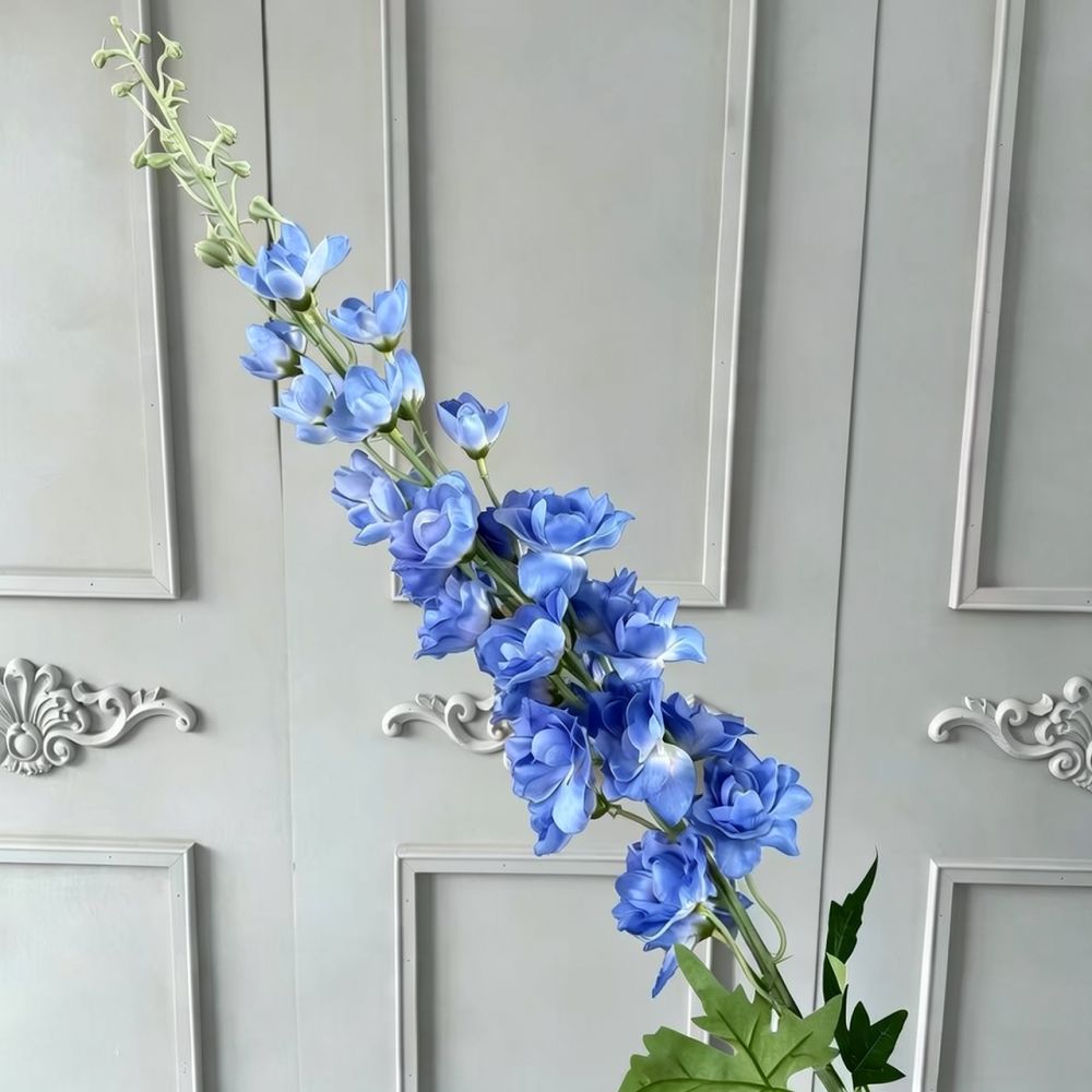 Blaue Seiden-Blumen, realistis – Florist Flower Supply Bewertung und Preis